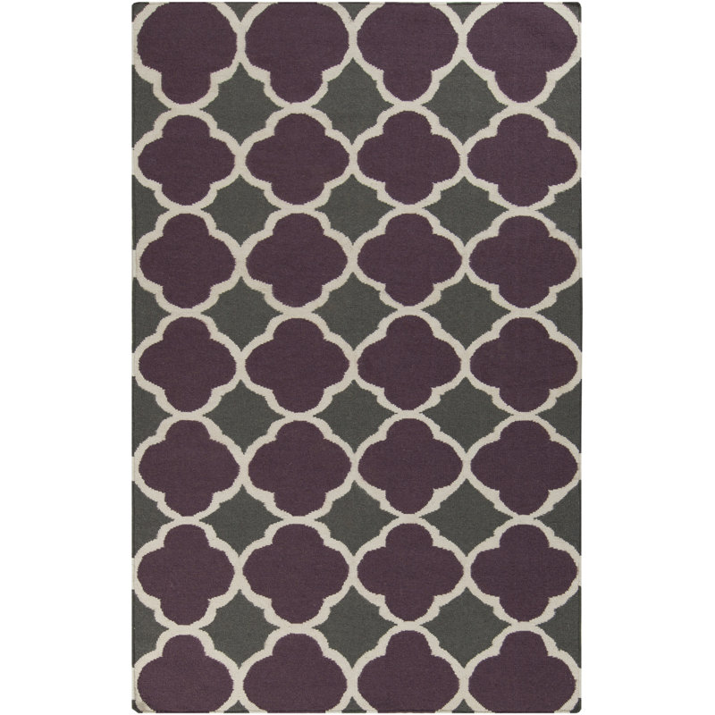 Gambrel Wool Geometric Indoor Rug, Rectangle 3'6''x 3'