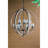 9- Light Globe Chandelier, Wood Chandelier Hanging Light Fixture With Adjustable Chain For Kitchen Dining Room Foyer Entryway, Bulb Not Included