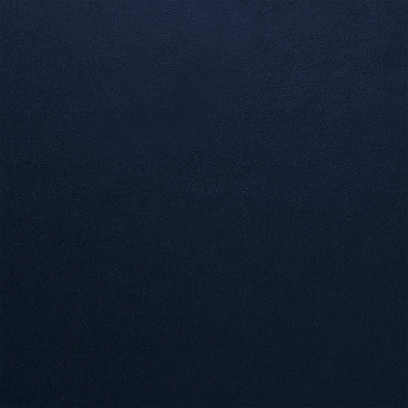 Ensemble de housse de couette 3 pièces High Satine, Housse de couette pour grand lit et 2 taies décor, Bleu marine