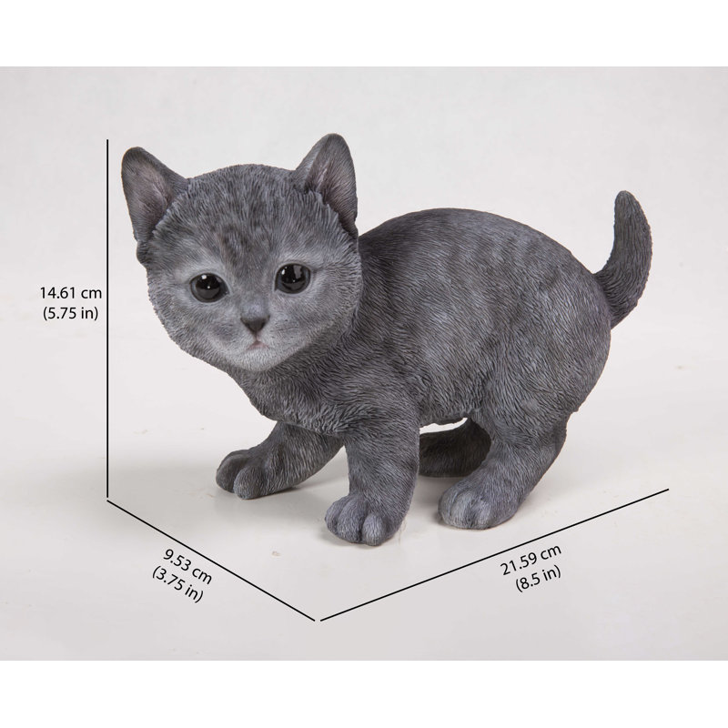 Russian Kitten Statue