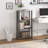 4-Tier 43.3" Corner Shelf, Open Shelves for Display and Storage-434006503