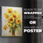 Série FLORAL CDLI - Impression sur toile seulement - NON CADRE-913773794