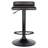 Swivel Upholstered Adjustable Height Counter Stool with Metal Frame