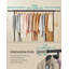 Clothes Rack On Wheels, Heavy-Duty Clothes Rail-1574556573