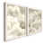 Toile avec cadre blanc