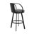 Anecia Faux Leather And Iron Swivel Counter Height Bar Chair-704922468-751629558