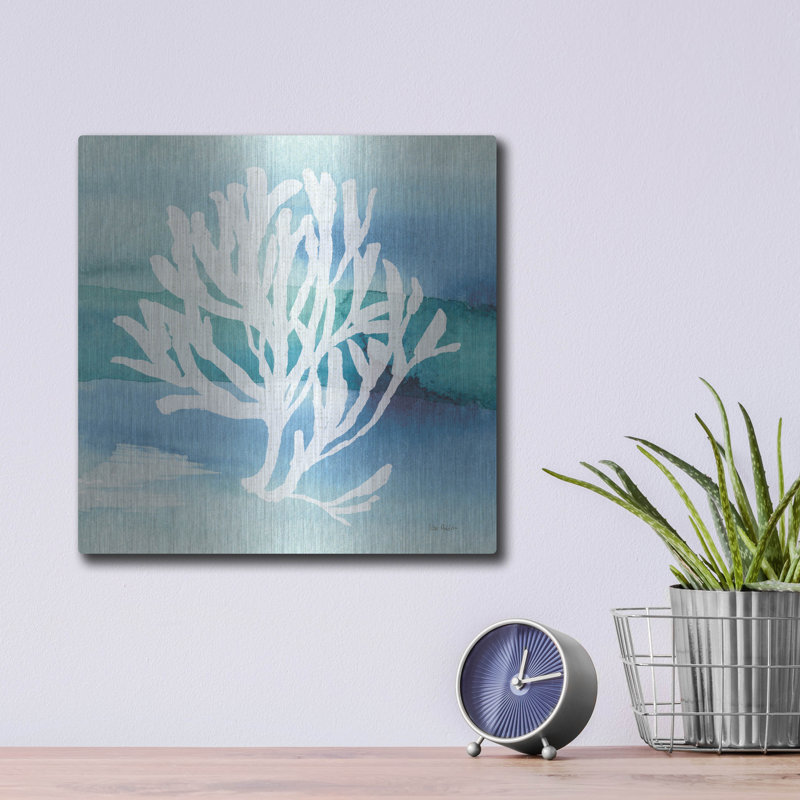 «Sea Life Coral I» par Lisa Audit, H 12 po x l 12 po