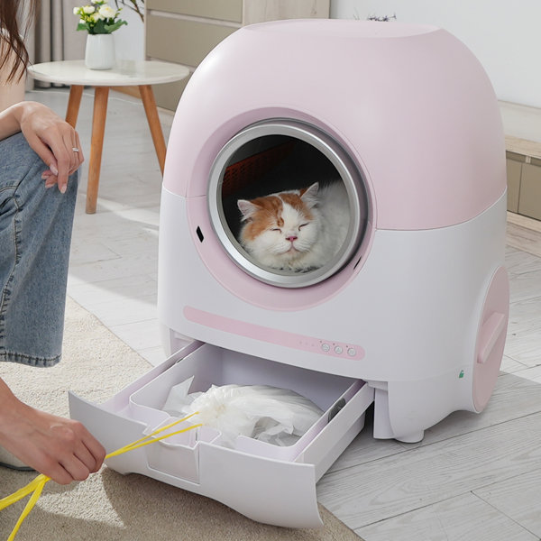 Tucker Murphy Pet™ Automatic Self Cleaning Cat Litter Box | Wayfair