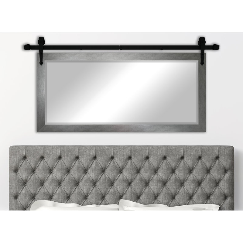 Neace Flat Wall Mirror, 31" H x 71" W