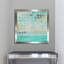 «Dots on Silver», reproduction de peinture acrylique-31935512-32141044