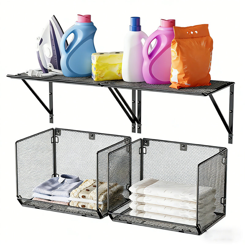 Iron Laundry Room Organiser