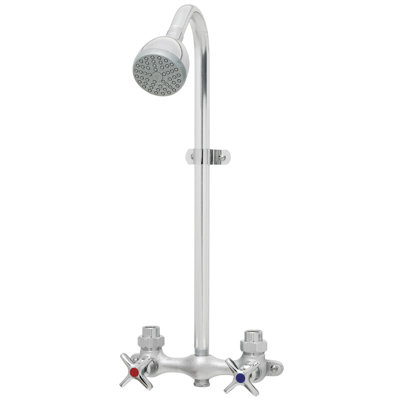 Commander Double Handle Exposed Complete Shower System