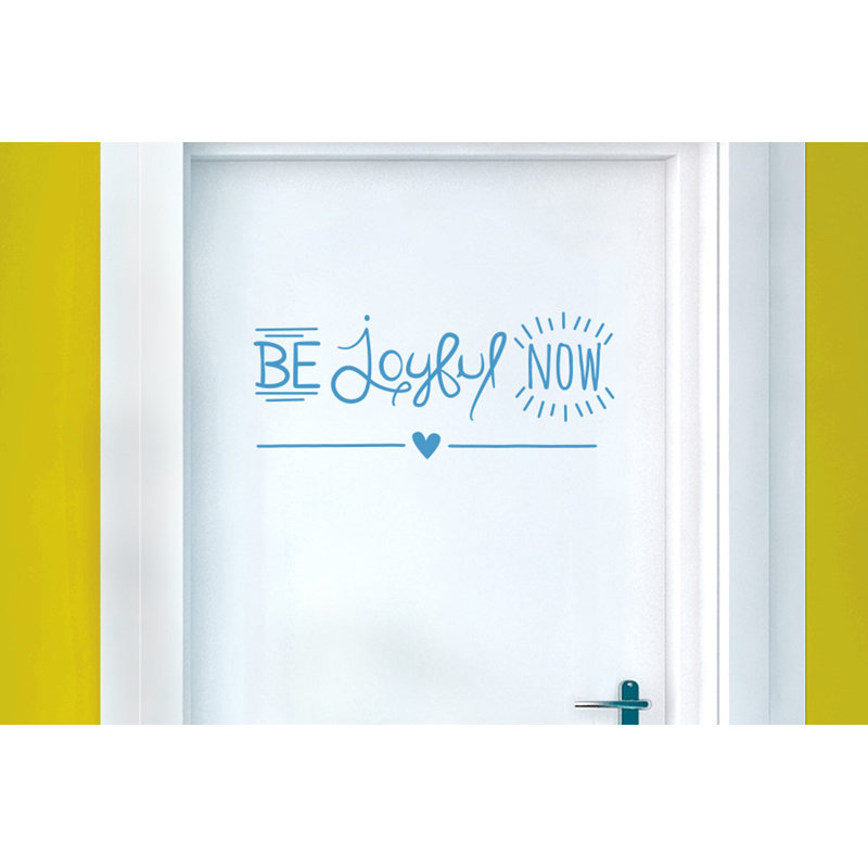 Non-Wall Damaging Wall Decal, Blue