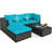 Eckfried 4 - Person Patio Conversation Set with Cushions-495083037