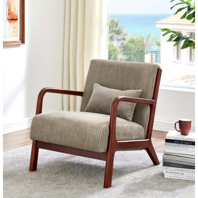 Wooden Lounge Chair Chair For Living Room, Bedroom, Or Office