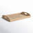 Massey Palm Rectangle Rattan Brown Serving Tray