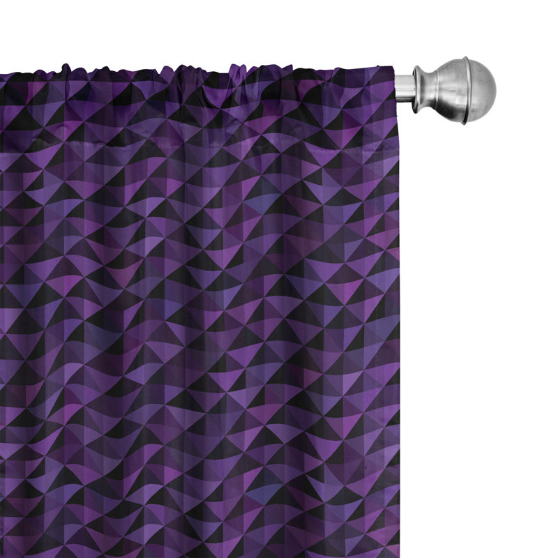 Semi-Sheer Rod Pocket Sliding Panel, 28" x 63"