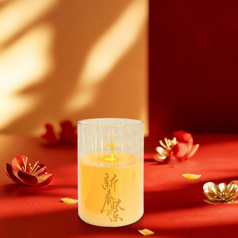 Petite lampe de chevet en acrylique Simulation