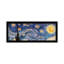 The Starry Night by Vincent Van Gogh - Panoramic Painting on Canvas-181303648-181303647