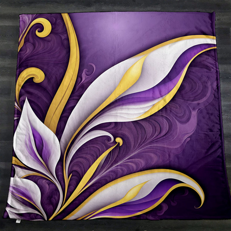 Throw Blanket, 51" W x 60" L