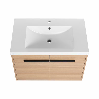 Meuble-lavabo mural 30 po