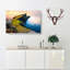 Lighthouse In The Isle Of Skye In Abstract - Wrapped Canvas Painting-55365733
