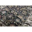 Hand-Knotted High-Quality Black and Cream Runner