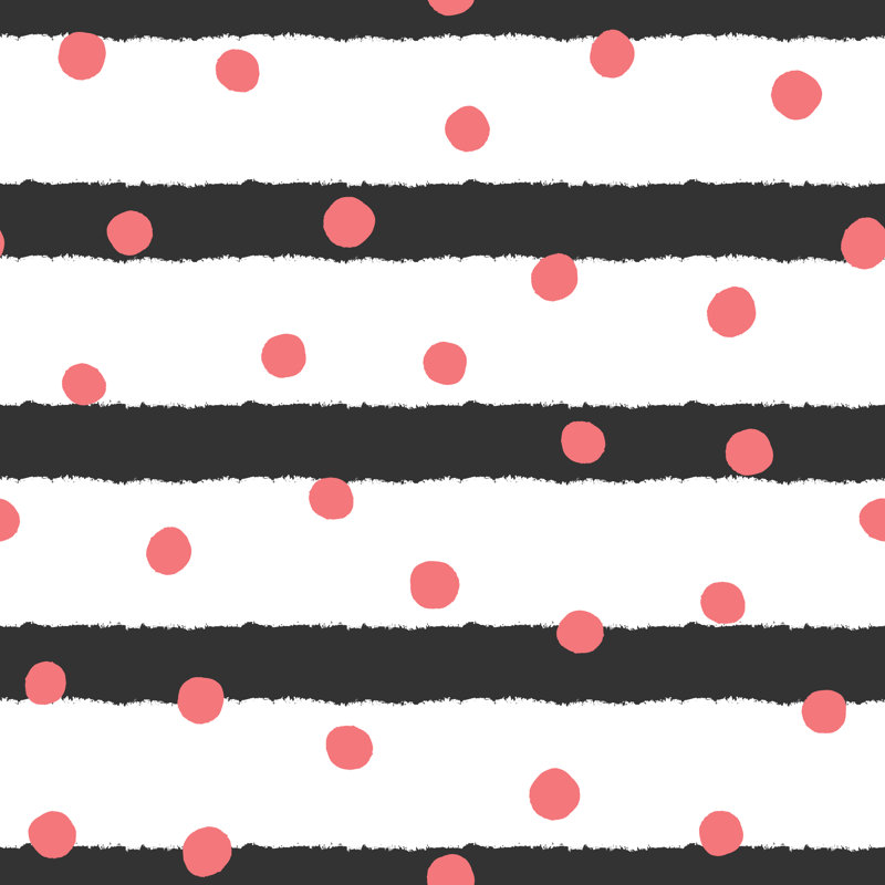 Striped Background by Anna Erastova - Wrapped Canvas Print, 51cm H x 51cm W x 3.8cm D