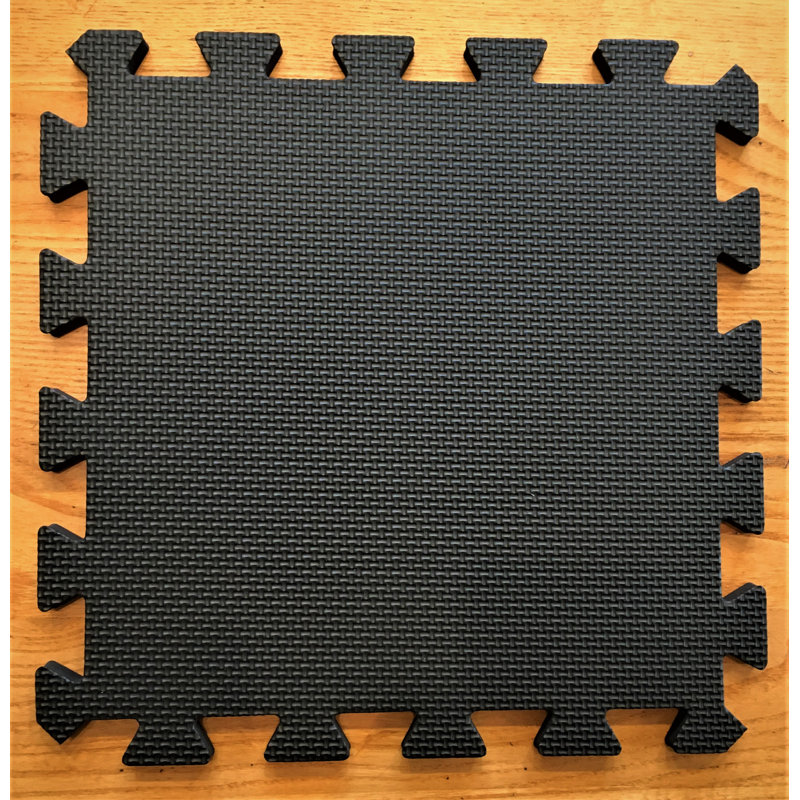 Dakota Fields Plastic Flooring Kit, 1.2cm H x 450cm W x 300cm D