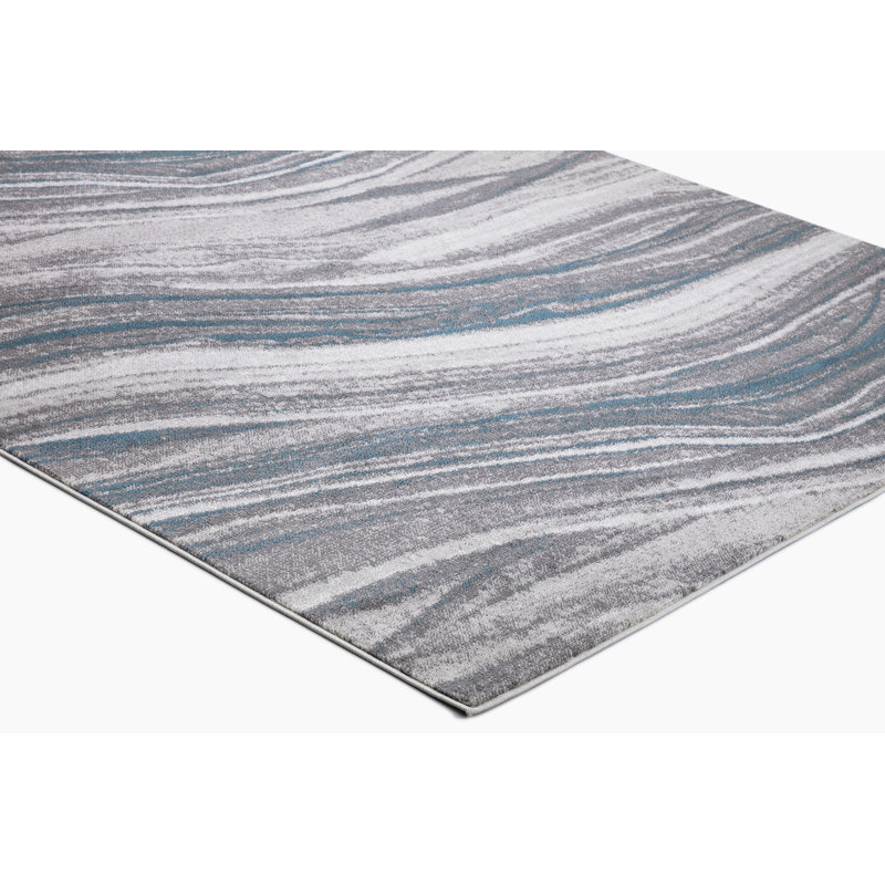 Perkinsville Striped Indoor Rug, Rectangle 6'7" x 9'3"