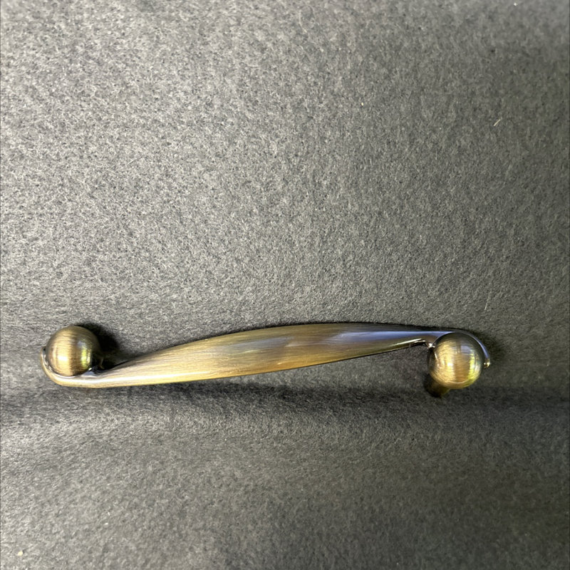 (Paquet de 5) Poignée en laiton antique 3-3 / 4 po