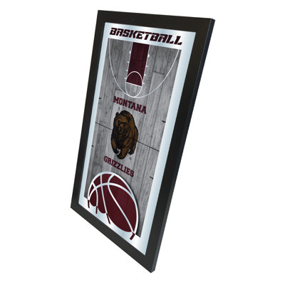 « basket mirror », impression encadrée NCAA
