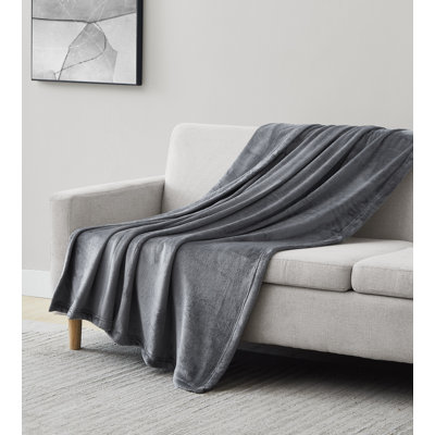 Southshore Fine Linens Oversized Cozy Microfleece Bed Blanket and Throws