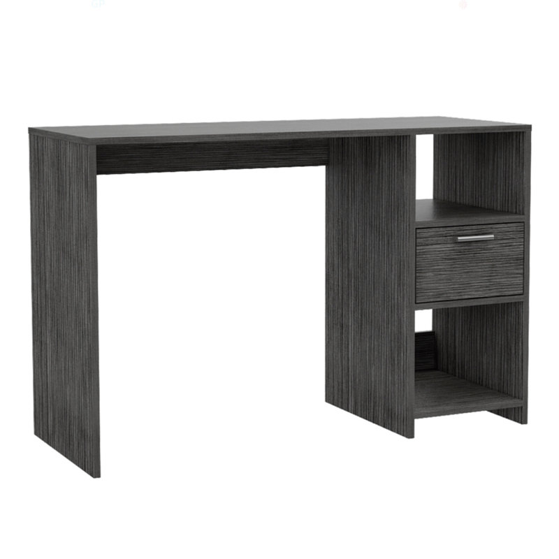 Covington 2-Shelf 1-Drawer Writing Desk, Oak