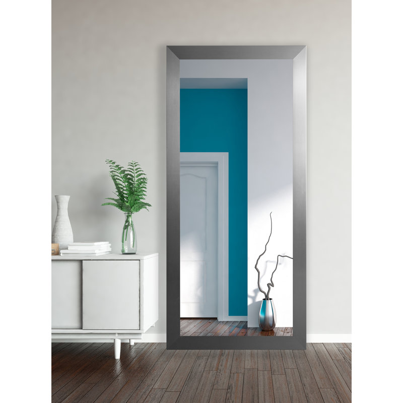 Gollu Engineered Wood Mirror, 71" x 32", Silver
