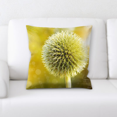 Housse et insert de coussin carré Globe Thistle