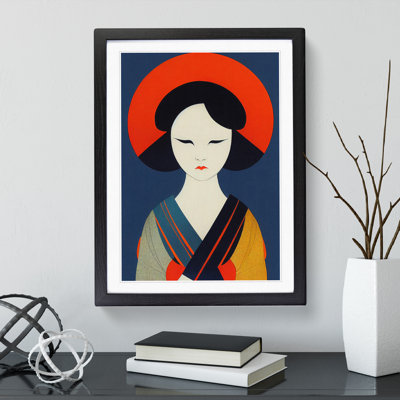 View Of A Geisha No.2 - Single Picture Frame Print