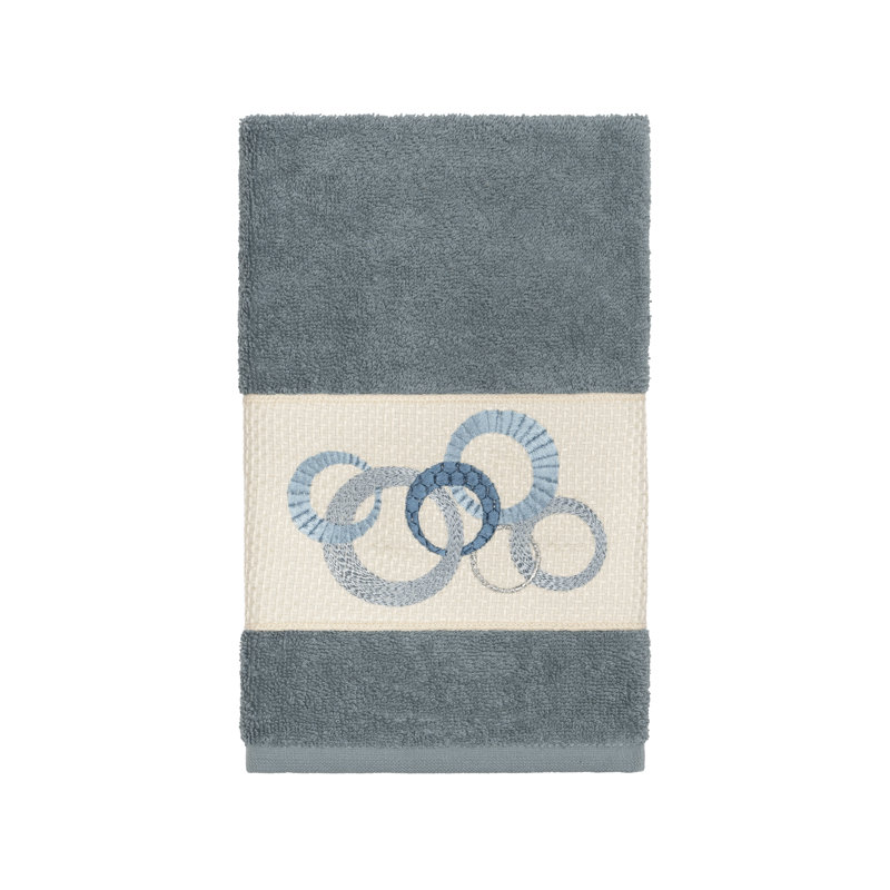Annabelle Turkish Cotton Hand Towel, Teal