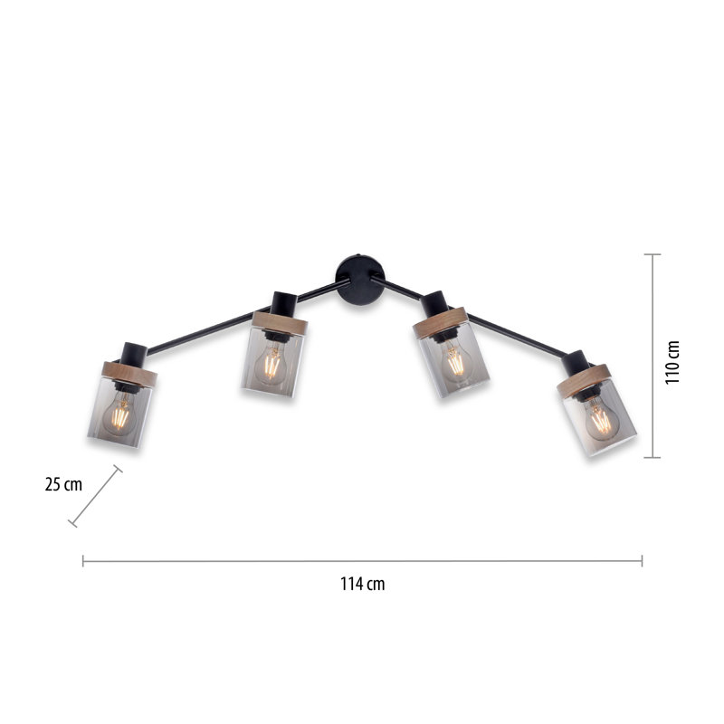Krasner 114cm 4 -Light Track Kit