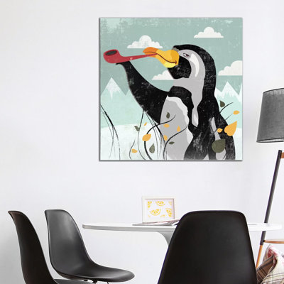 Penguin Stroll by PI Studio - Gallery-Wrapped Canvas Giclée on Canvas