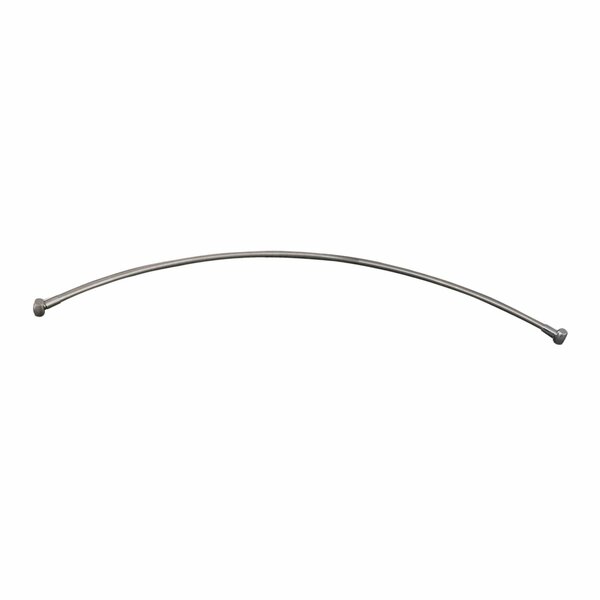 Barclay 60'' Curved Fixed Shower Curtain Rod | Wayfair