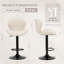 Tabouret de bar pivotant à hauteur réglable avec structure en métal-103270754