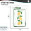 Plaque murale Tasty Summer Lemons, design par Amanda Greenwood
