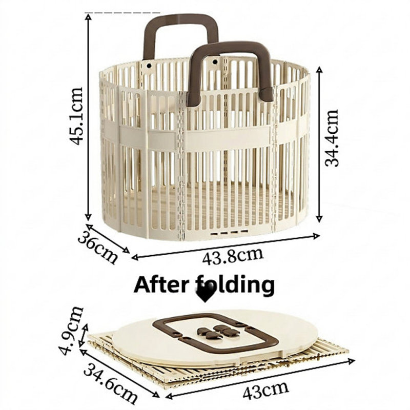 Plastic Laundry Hamper