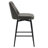Betzalel Swivel Upholstered Counter Stool with Metal Frame-319734914