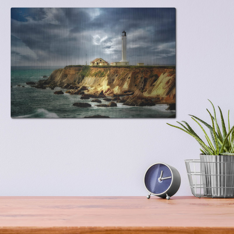«Coastline Lighthouse» par Dennis Frates, H 12 po x l 16 po