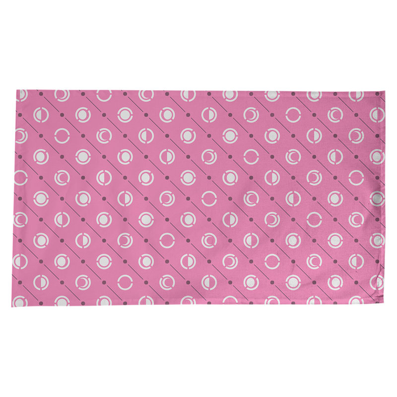 Nappe des phases de lune classiques, Rose/noir