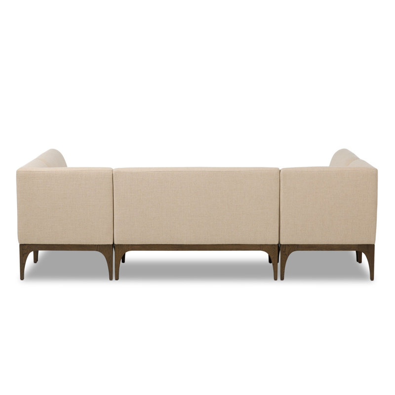 Ellington Sectional, 34.25"H x 118.25"W x 68.5"D