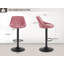 Swivel Yes Bar Stool with Steel Frame-134727866