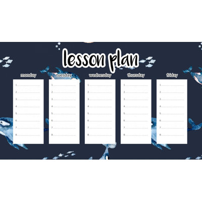 Magnetic Lesson Plan Floating Whales